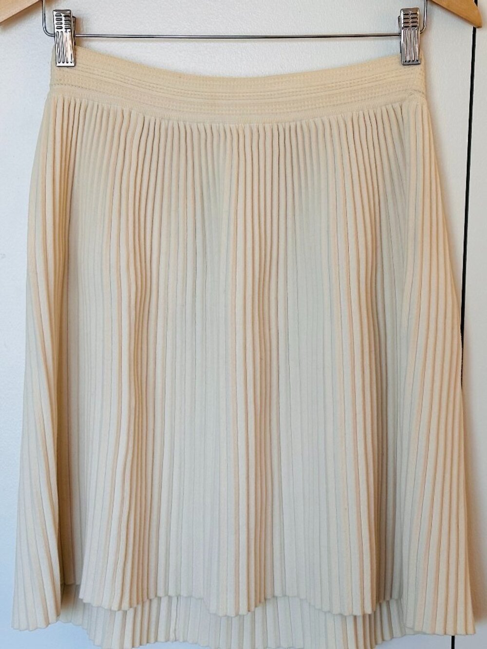 Rebecca Taylor White Pleated Skirt - US Size 0